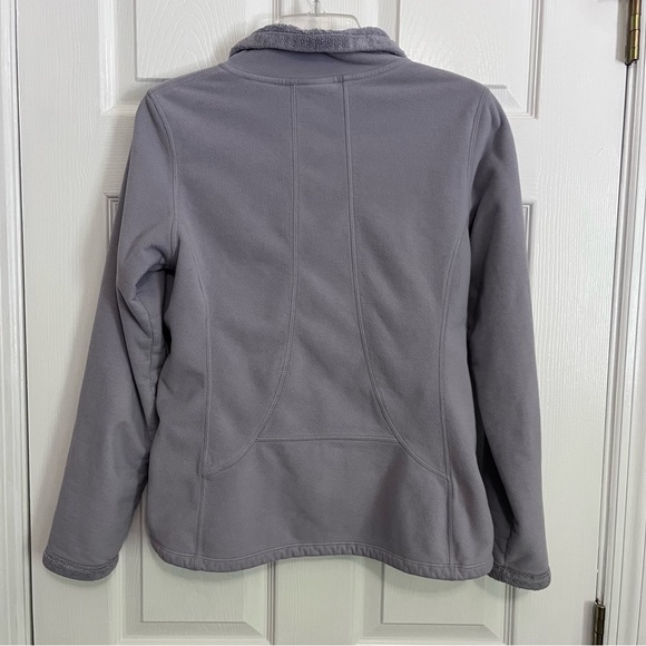The North Face Zip Up Jacket Fleece Gray Women’s Size Small Full Zip Outdoors - Picture 5 of 11
